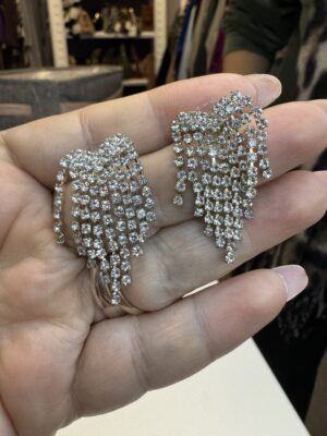 Love strass silver
