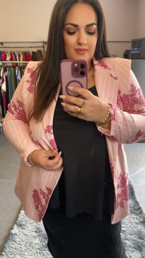 blazer Asia rosa
