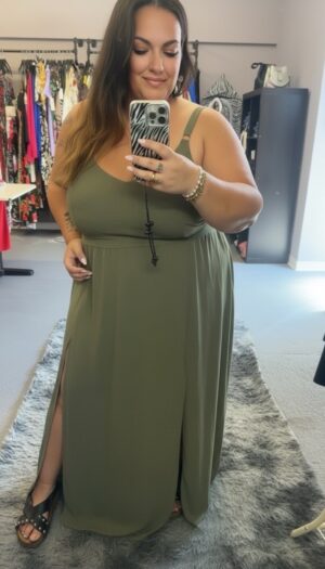 abito Rita verde militare